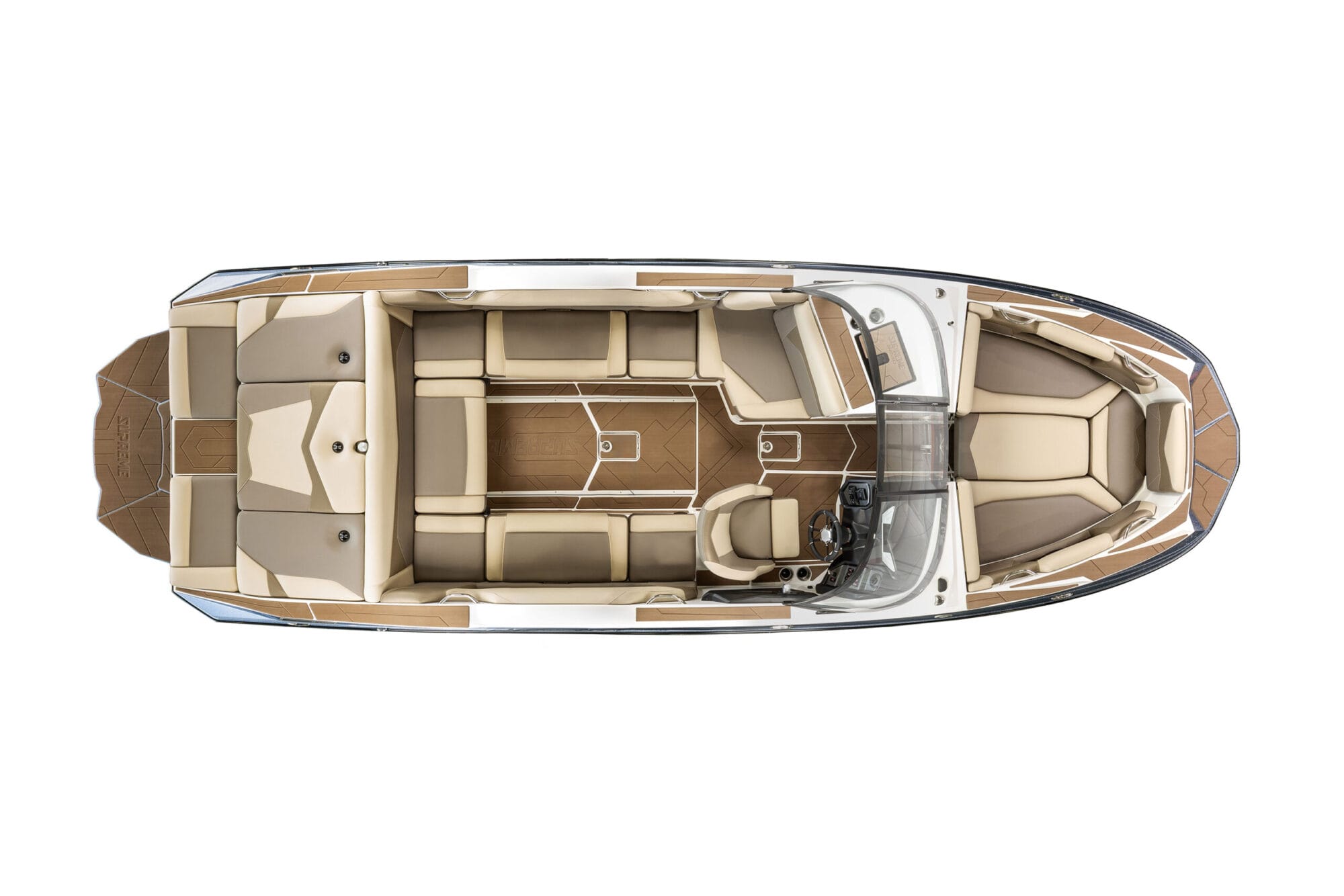 Supreme S240, at the helm